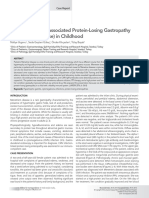 Cytomegalovirus-Associated Protein-Losing Gastropathy (Menetrier's Disease) in Childhood