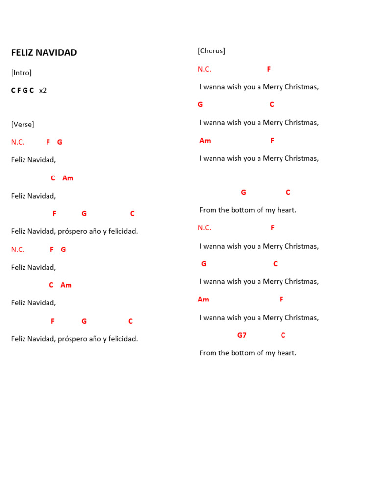 Feliz Navidad | PDF