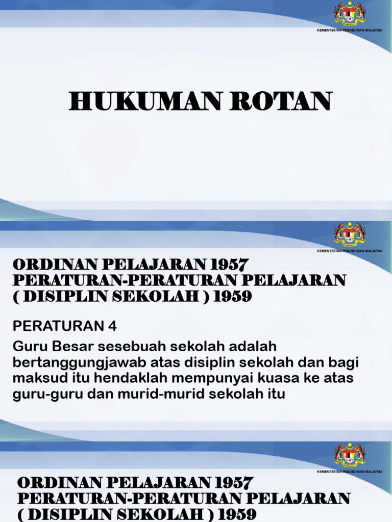 Hukuman Rotan | PDF