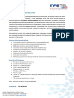 Start-Up Proposal INFOTEL 2023 Brochure