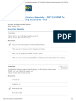 SAP Certified Application Associate - SAP S - 4HANA For Financial Accounting Associates - Full - ERPPrep8