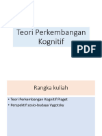 23 - DPLI - T3 - Teori Perkembangan Kognitif