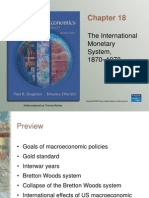 The International Monetary System, 1870 - 1973: Slides Prepared by Thomas Bishop