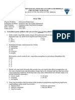 Soal Mid XII Otkp