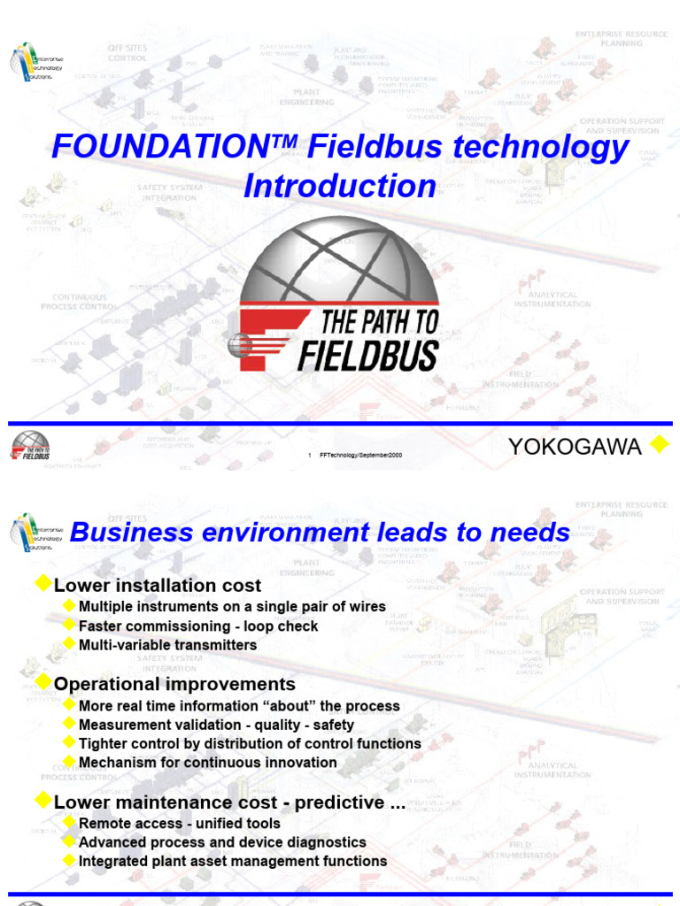 Foundation Fieldbus | PDF | Osi Model | Network Topology