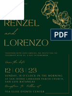 Dec. 3 2023 Renzel Lorenzo Invitation