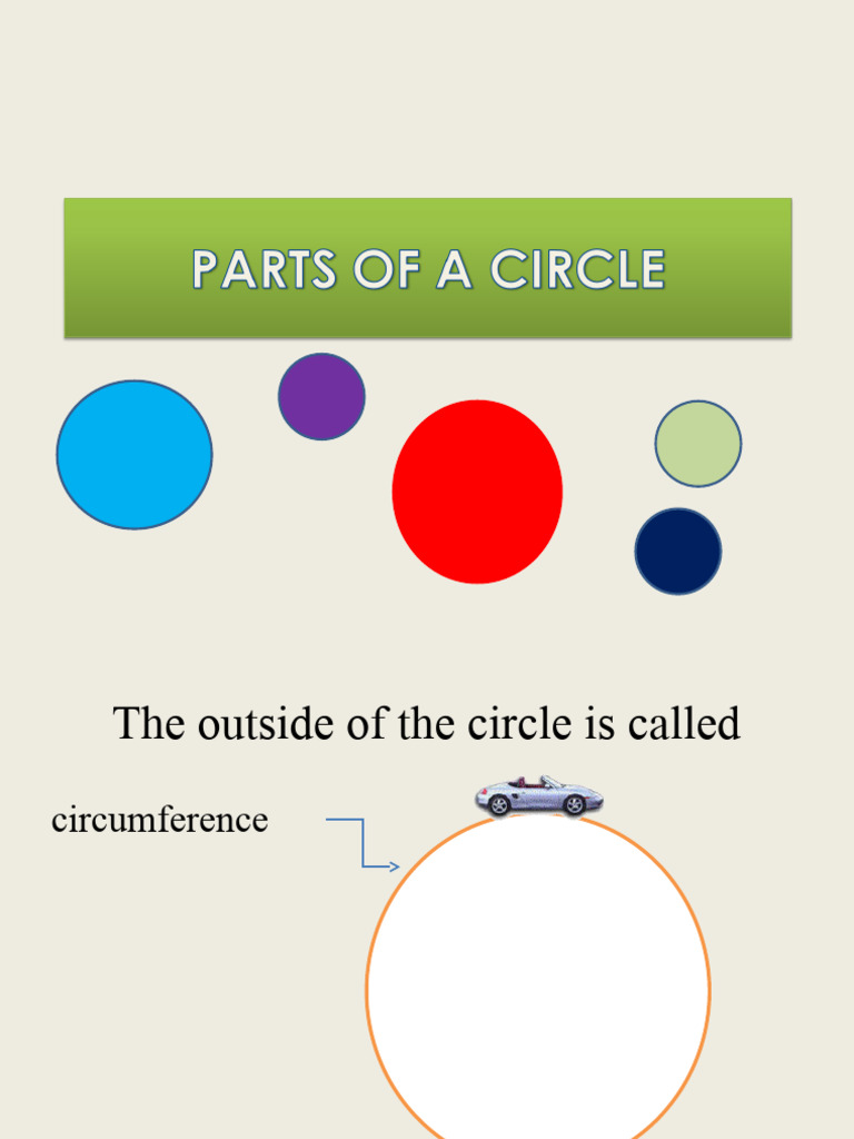 Parts of A Circle PDF