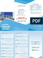 Jadwal Dokter 06 Maret 2023