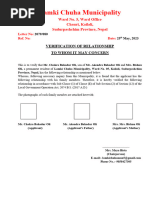 PPTC 132 Statutory Declaration Form | PDF | Practice Of Law