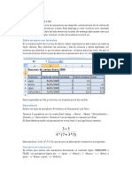 Excel Formulas