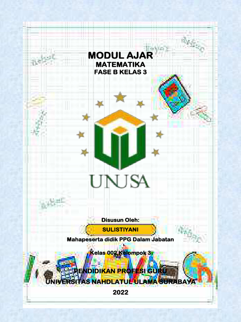 Modul Ajar Pecahan Kelas 3 2 Pdf