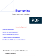 Basic Economic Problem