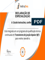 Curso 4 Emac Transistores de Juncao Bipolar BJT