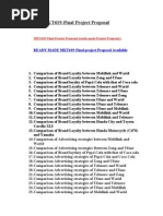 MKT619-Final Project Proposal