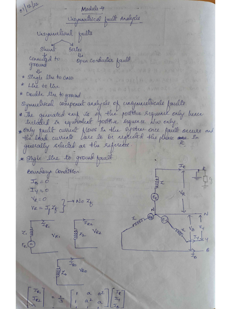 Power System Analysis Module 4 VTU PDF