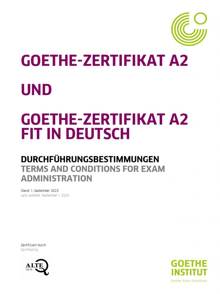 Durchfuehrungsbestimmungen A2 | PDF
