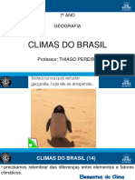Geo 7º - 2022-09 - Climas Do Brasil