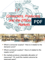 Lecture 07 - Chapter7 - Consumers - Producers - Efficiency