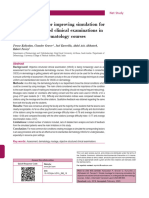 Simple Moulage For Improving Simulation For Objetive Structured Clinical Examination in Undergraduate Dermatology Courses