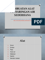 Demo Saringan Air Bersih