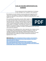 Conclusión de Los Valores Importantes Del Humano-Alejandro Mamani Bernaola-1