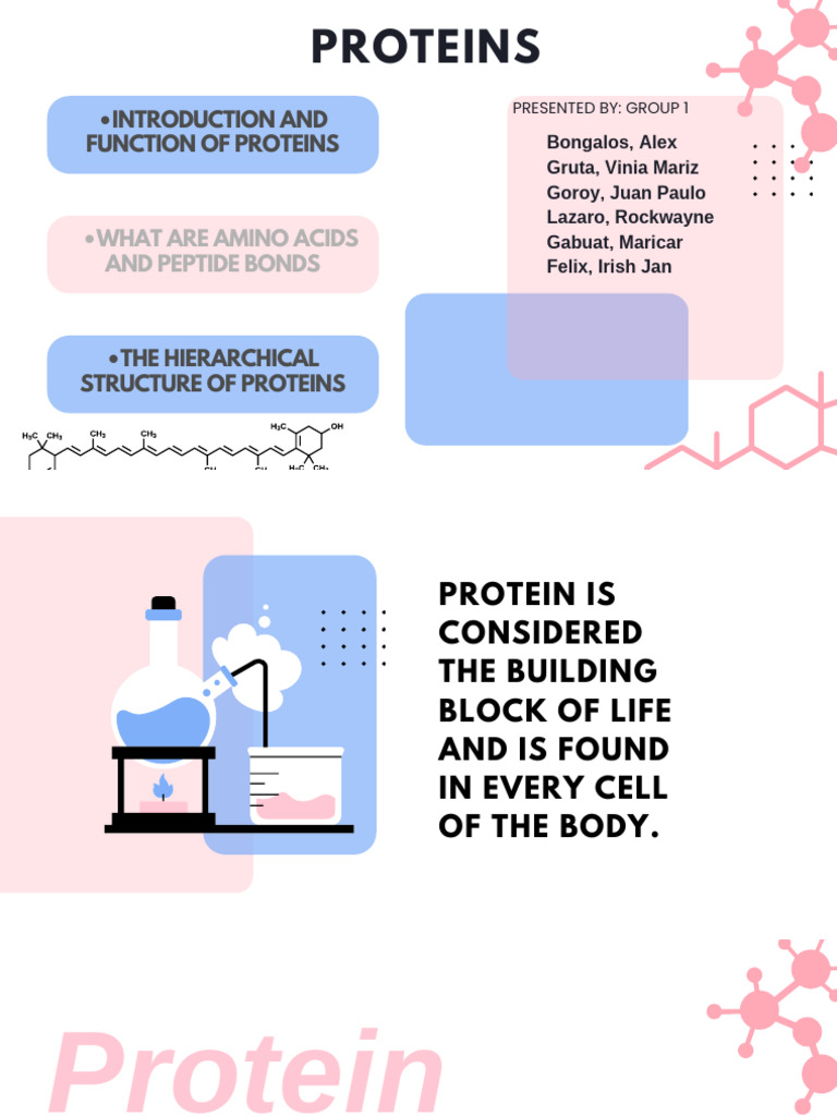 Chemistry Lesson PDF Beta Sheet Protein Structure