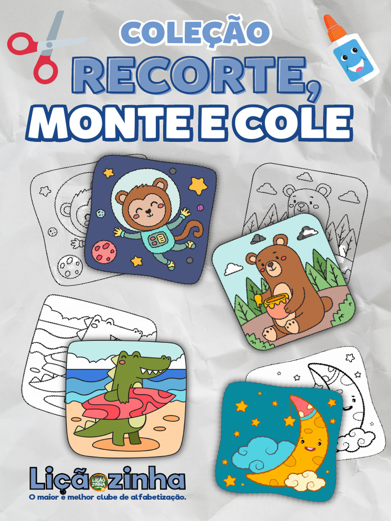 Coleção - Recorte, Monte e Cole | PDF | Cultivo | Ingredientes de alimentos