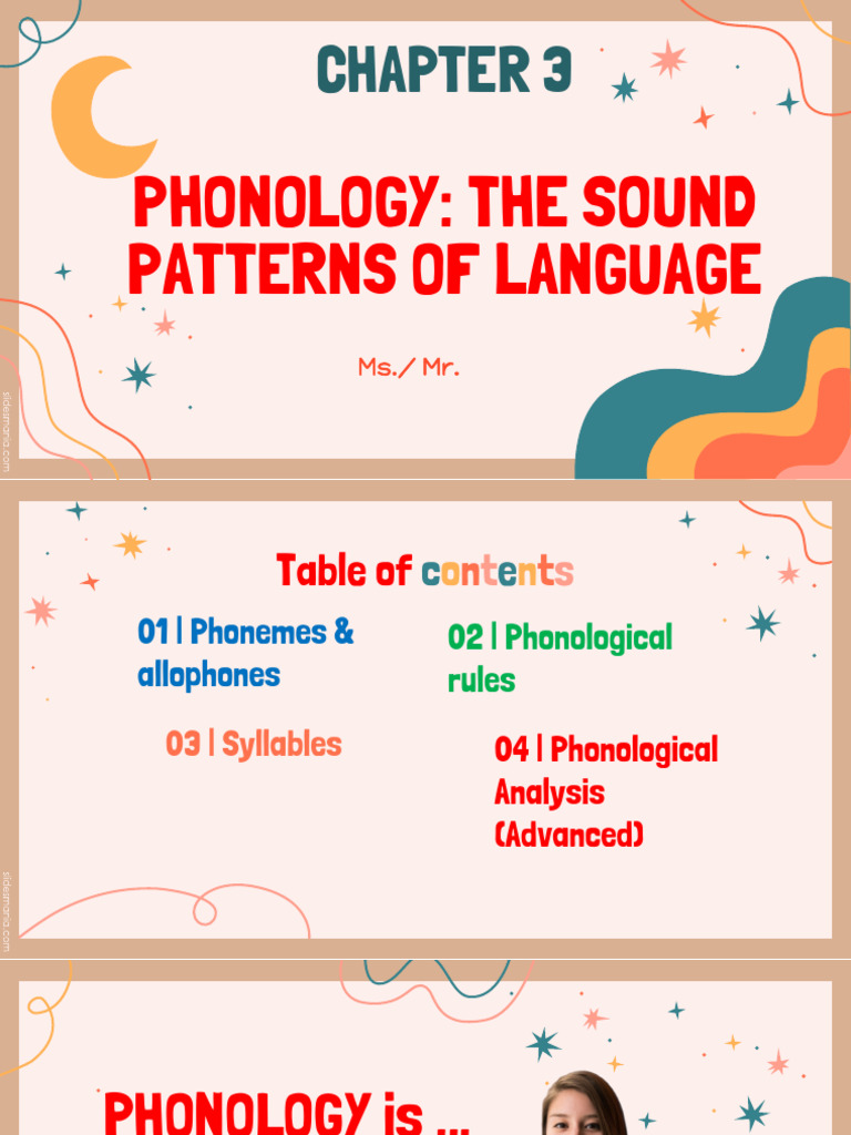 Phonology: Understanding Sounds and Patterns | PDF | Phoneme | Phonology