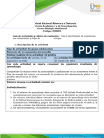 Guía de Actividades y Rúbrica de Evaluación Fase 4 - Ecosistemas, Sus Componentes y Flujos de Energía