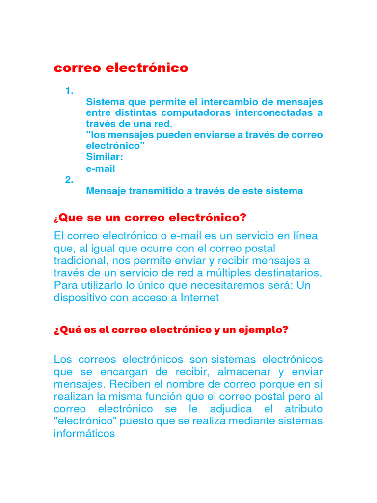 Cómo crear una cuenta de correo electrónico | PDF | Gmail | Internet