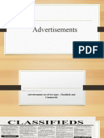 Advertisements - Classifieds