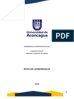 Ruta de Aprendizaje Gestion y Control de Obras