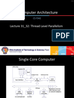 Lecture 31 32 MultiProcessor MultiCore