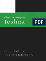C. F. Keil y Franz Delitzsh Comentario Al Texto Hebreo Del Antiguo Testamento 6 Josue