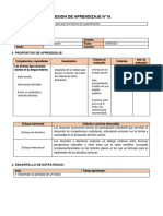 2° Grado - Sesiones Del 26 Al 30 Junio