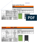 Solar Home System Price List: Is-Sh300 Moq: 10sets