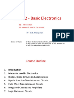 EN1802 Basic Electronics Course Outline