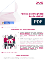 Politica de Integridad DANE