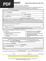 Tenant Information Sheet Form | PDF