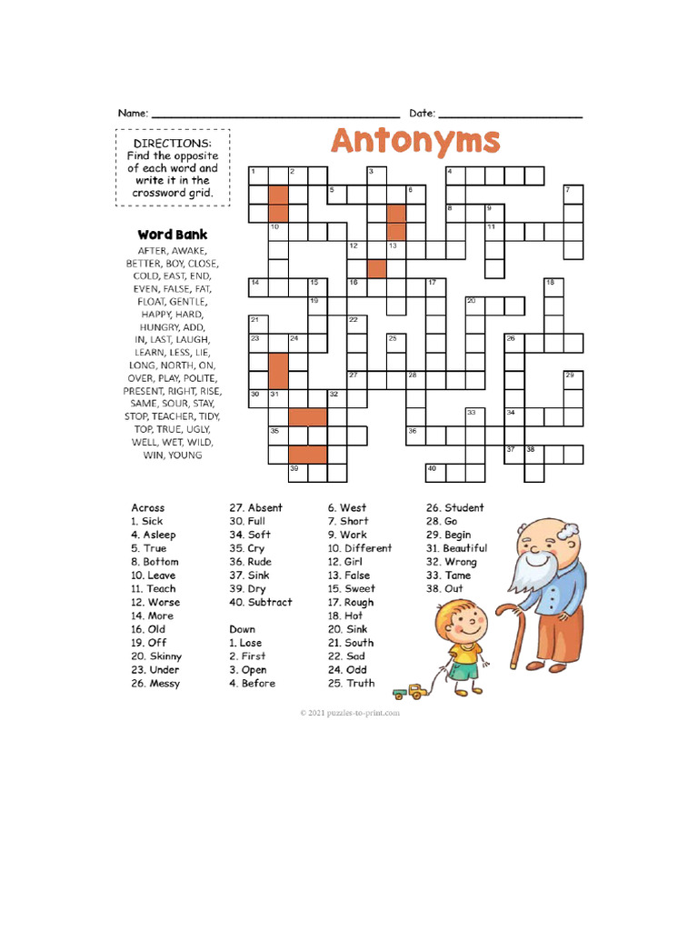 Crossword PDF