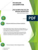 2.penerapan Komputer Di Bidang Kesehatan