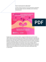 Que Es La Salud Sexual en Los Adolescentes