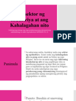 Q4-Wk3-Day2 - Ang Sektor NG Industriya at Ang Kahalagahan Nito