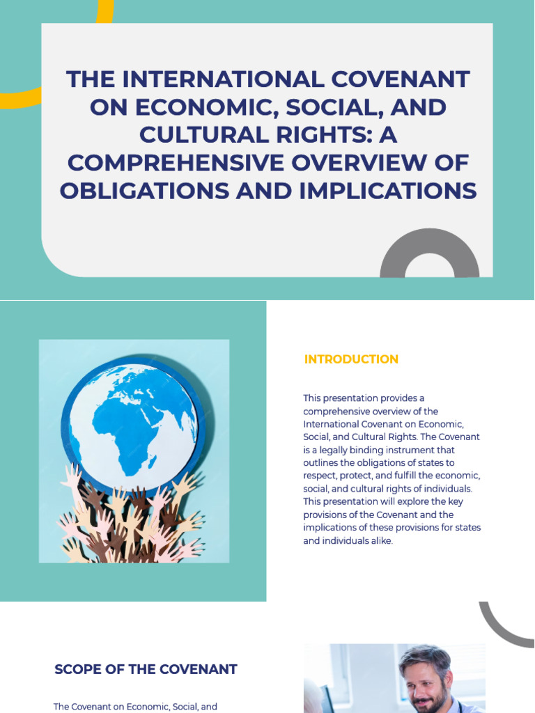 Economic, Social, Cultural Rights Guide | PDF | Government | Justice