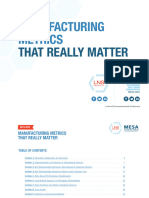 2013-2014 Manufacturing Metrics That Really Matter