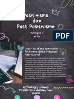Positivism Post Positivism
