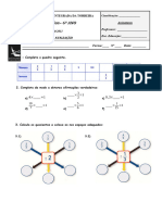 Teste Mat. 6ºano Multiplicação e Divisão de Fracções