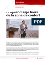 Aprendizaje Fuera de La Zona de Confort