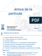 Fisica I - Tema 2 - Dinámica de La Partícula