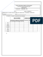 Avaliaçao de Matematica - 1º Bimestre